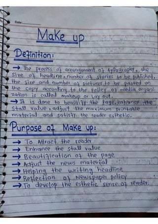 Define Make Up and Types of Make Up .pdf