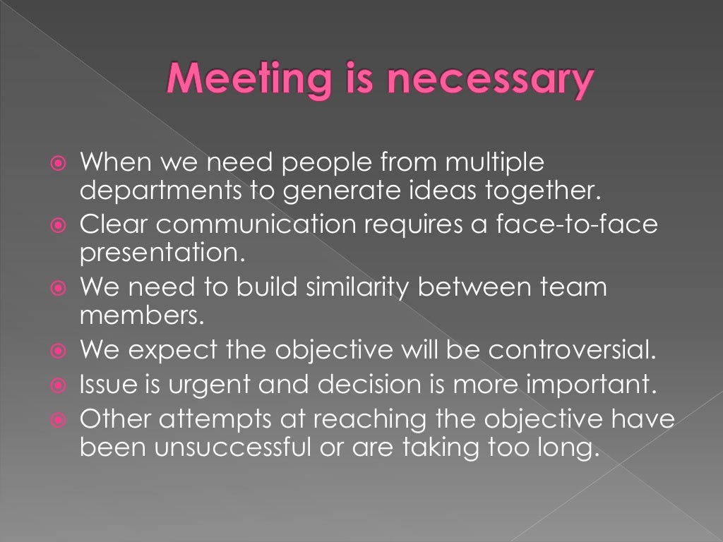 Define meeting, types of meeting, function of meeting, role of meetin…