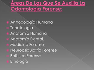 Odontologia Forense
