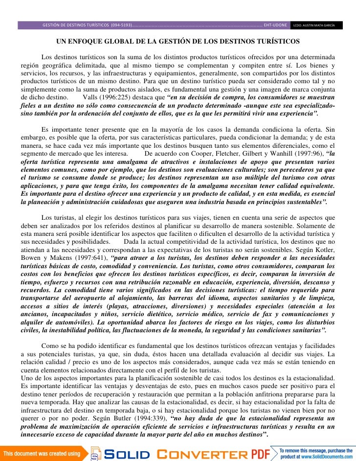 Definicion De Destino Turistico Definicion De Destino Turistico