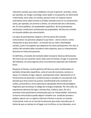 Definición de discurso público