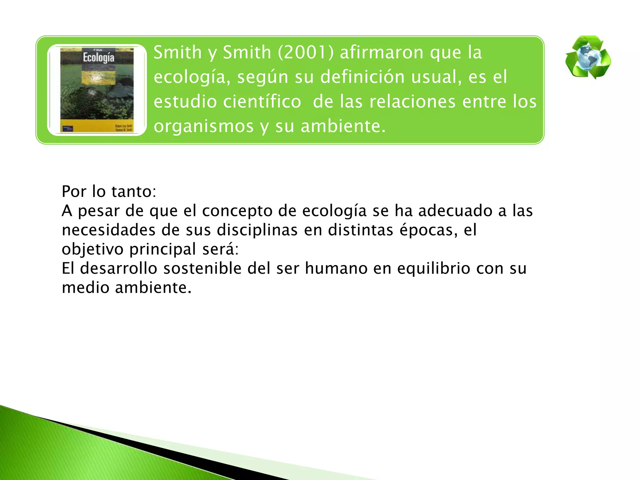 Definición de ecología | PPTX