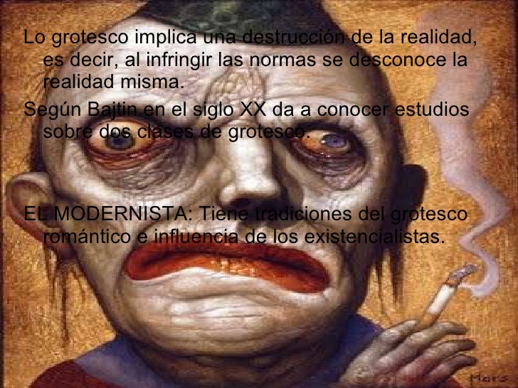 Definición de grotesco Definición de grotesco