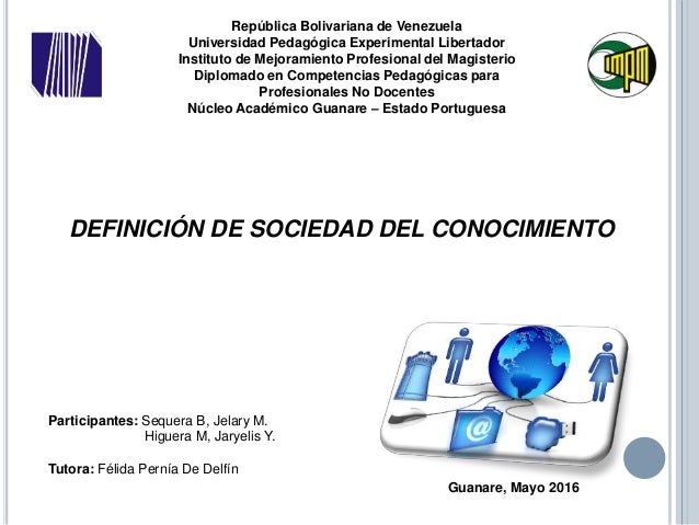 Definición de sociedad del conocimiento.ppt