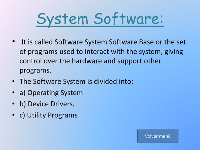 Definición de software | PPTX