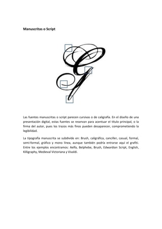 HISTORIA DE LA TIPOGRAFIA | PDF