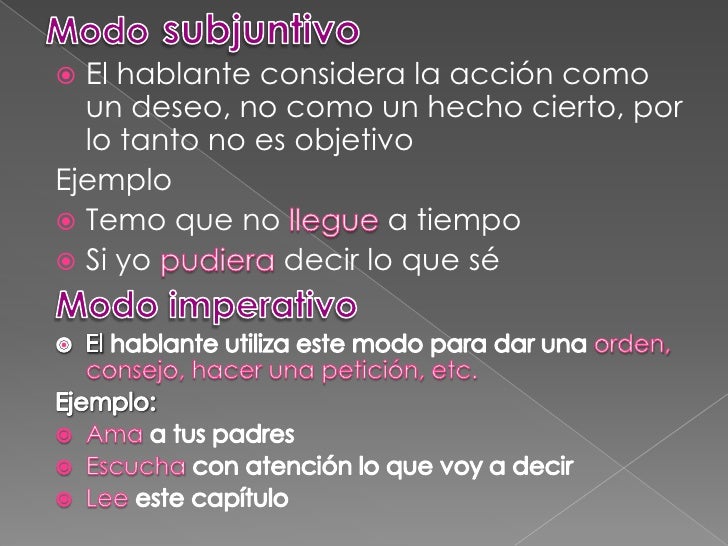 Definición y función del verbo
