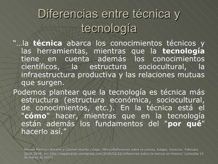 Definicion Ciencia Y Tecnología