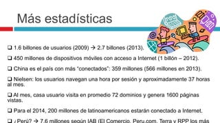 Usuarios de Internet Latinoamérica – Top 10