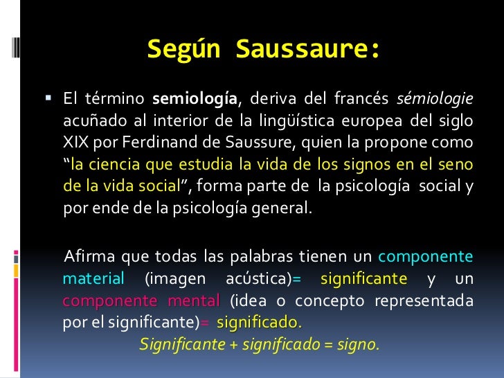 Definicion semiologia Definicion semiologia