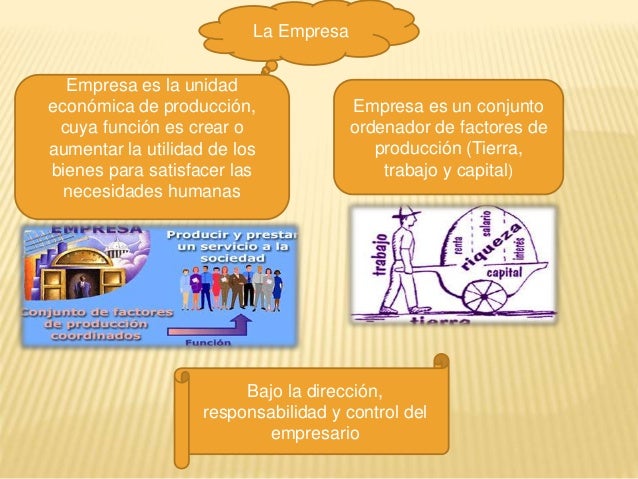 Definicion y importancia de la empresa