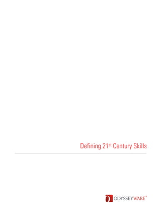 Defining 21st-century Skills - an ODYSSEYWARE Whitepaper