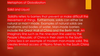 Solid Globalization Sample “Globalization: Connecting Economies, Cultures, and Societies in an ...