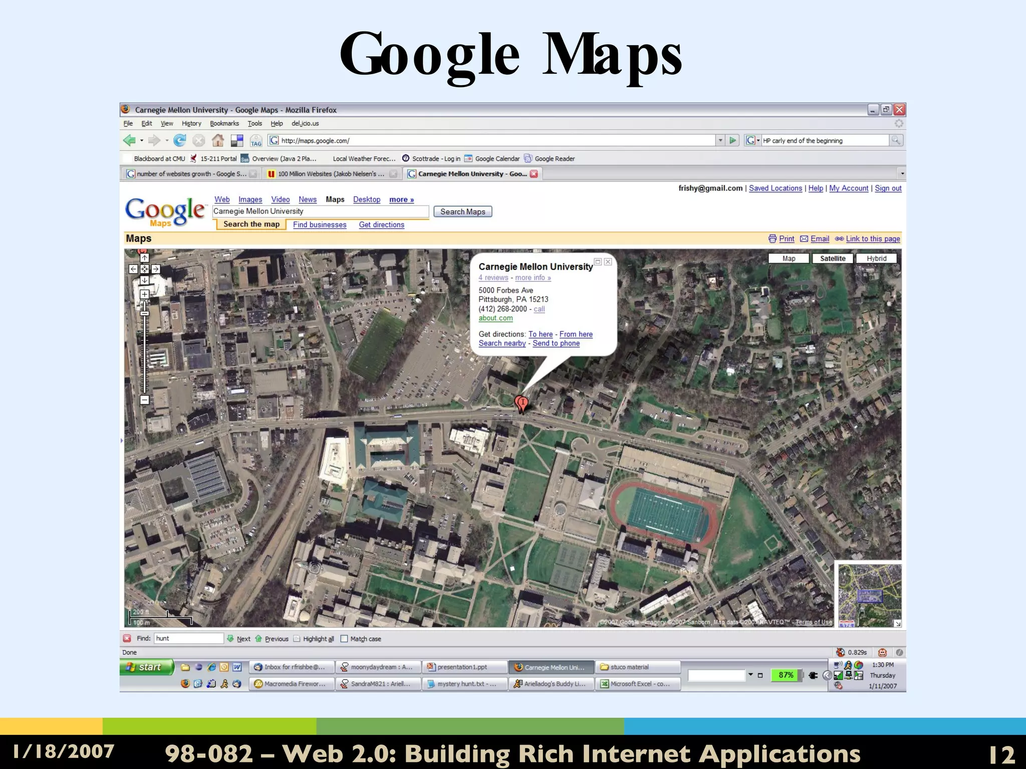 Google Maps 