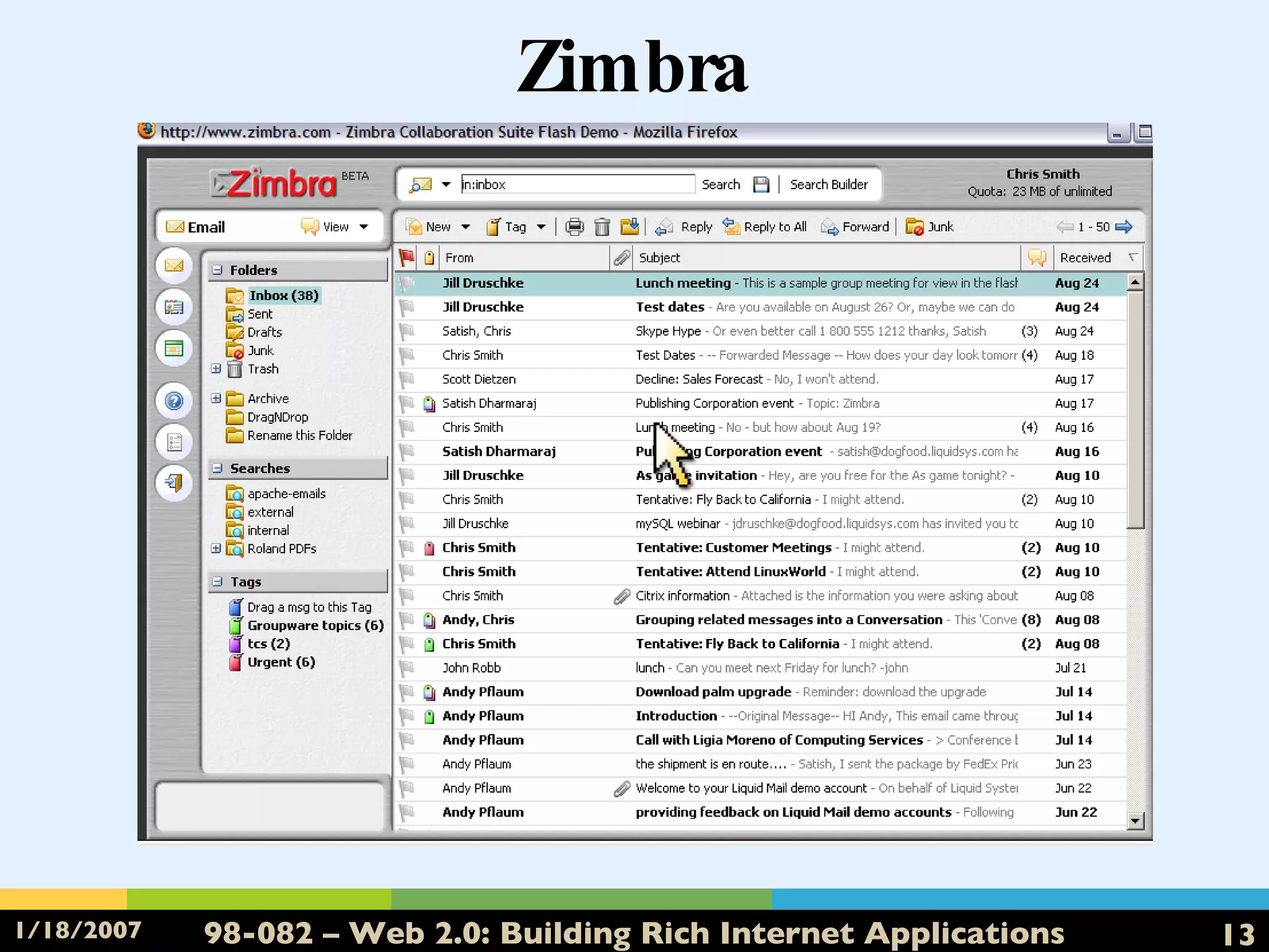 Zimbra 
