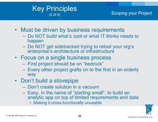Defining Achievable Scope for your BI Initiative