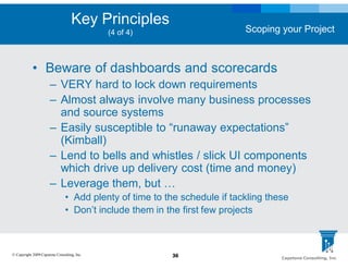 Defining Achievable Scope for your BI Initiative