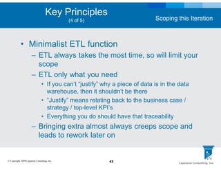 Defining Achievable Scope for your BI Initiative