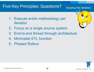 Defining Achievable Scope for your BI Initiative