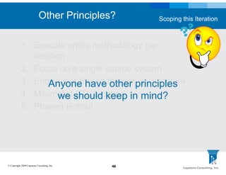 Defining Achievable Scope for your BI Initiative