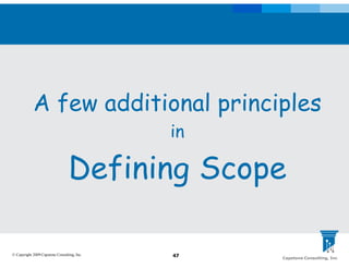 Defining Achievable Scope for your BI Initiative