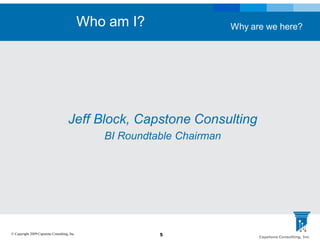 Defining Achievable Scope for your BI Initiative