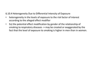 Defining and assessing heterogeneity of effects interaction | PPTX