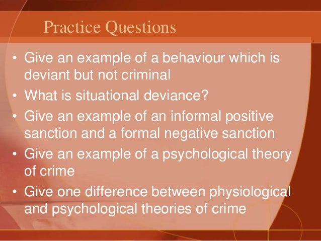 difference somewhere between criminal offenses not to mention deviance difference in between crime plus deviance