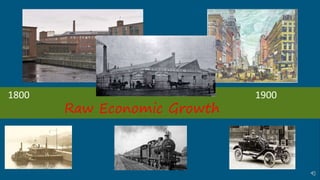 1800 1900
Raw Economic Growth
 