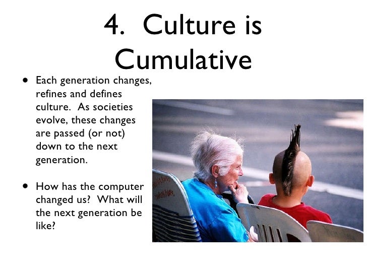 Defining features of culture