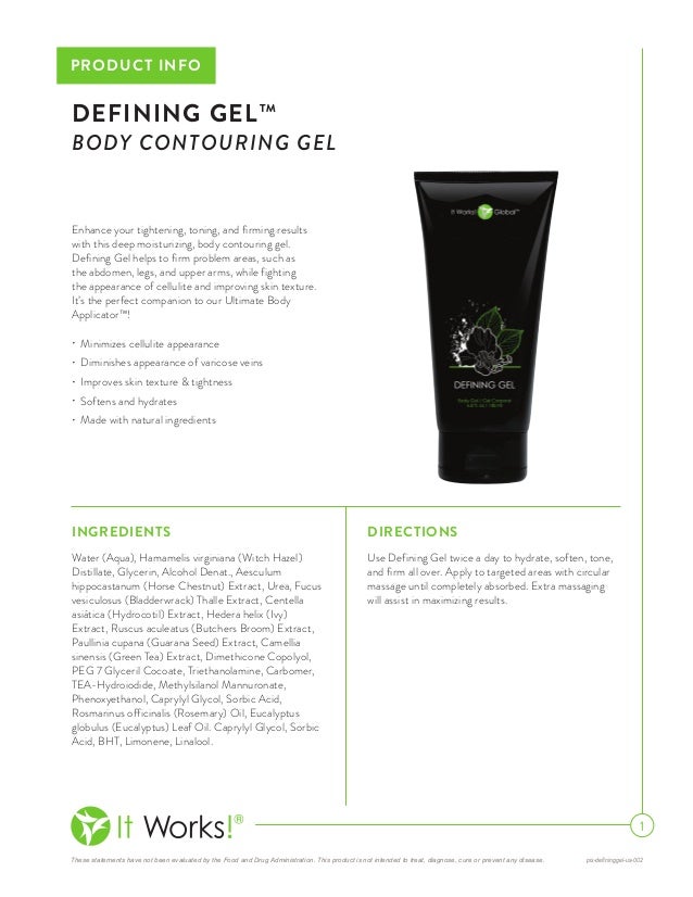 Defining Gel It Works! Global