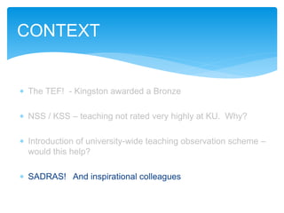 Inconsistent Teaching Defining high quality teaching | PPTX