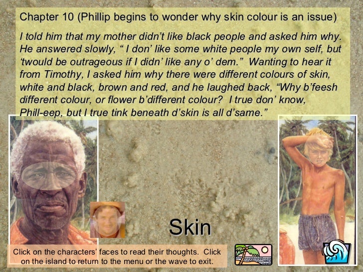 Defining moments in The Cay