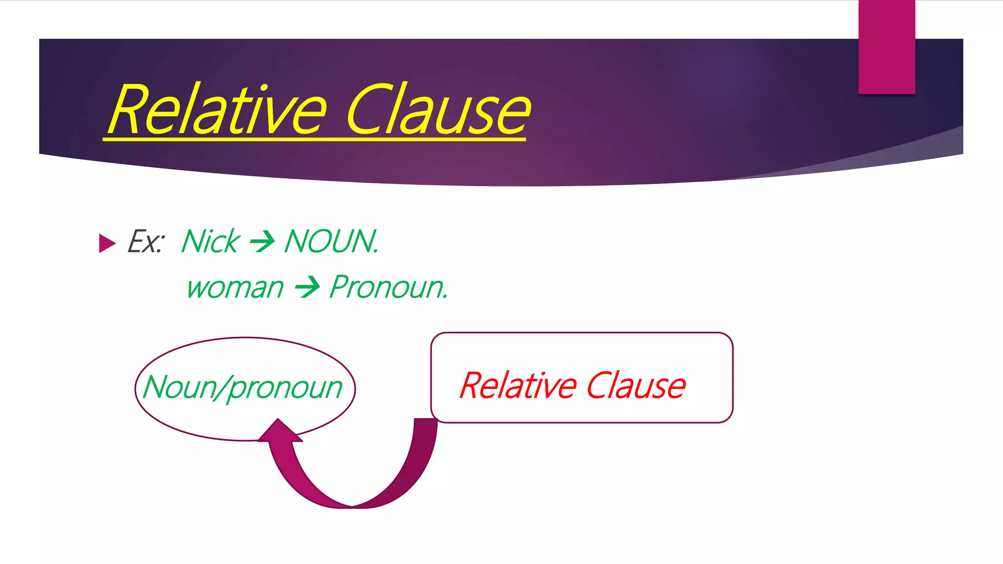 Defining And Non Defining Relative Clauses übung Defining and Non defining relative clauses | PPT