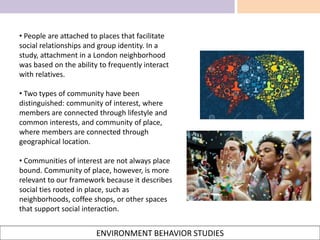 Community Attachment Defining place attachment | PPTX