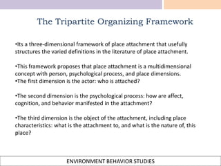 Defining place attachment | PPTX