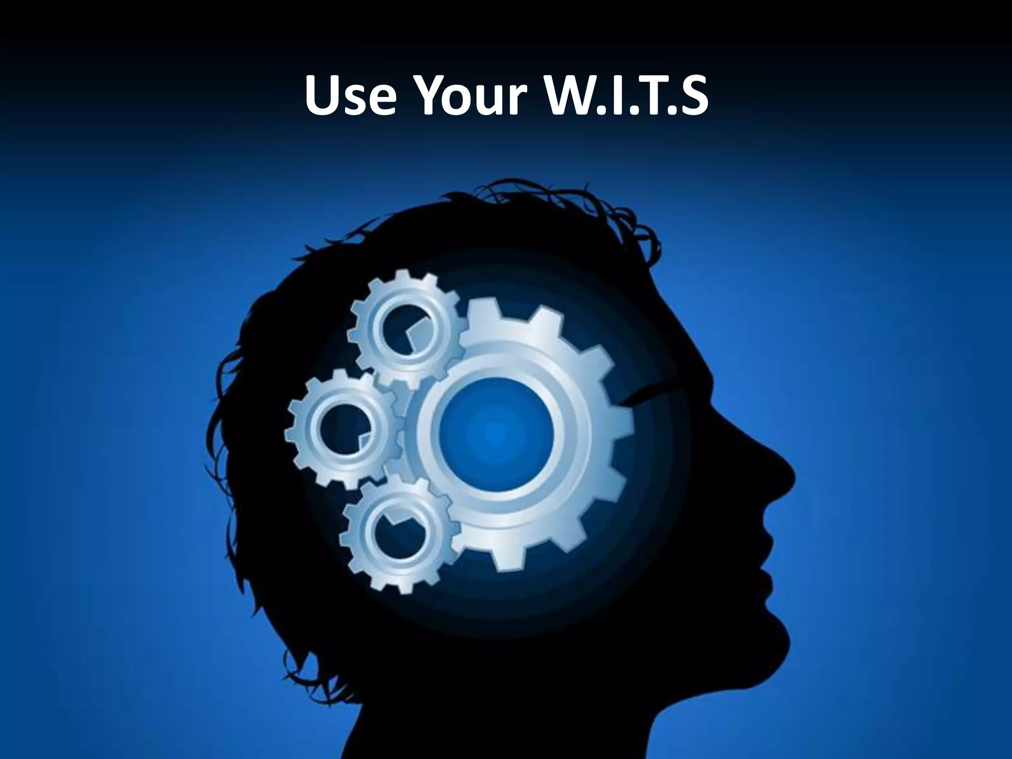 Use Your W.I.T.S