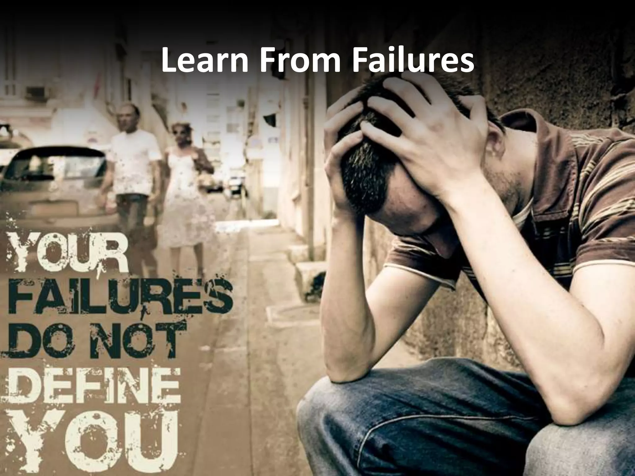 Learn From Failures