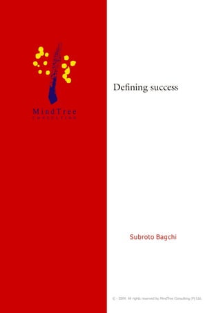 Defining success