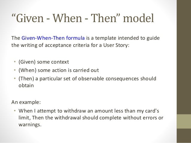 Defining Tasks For User Stories