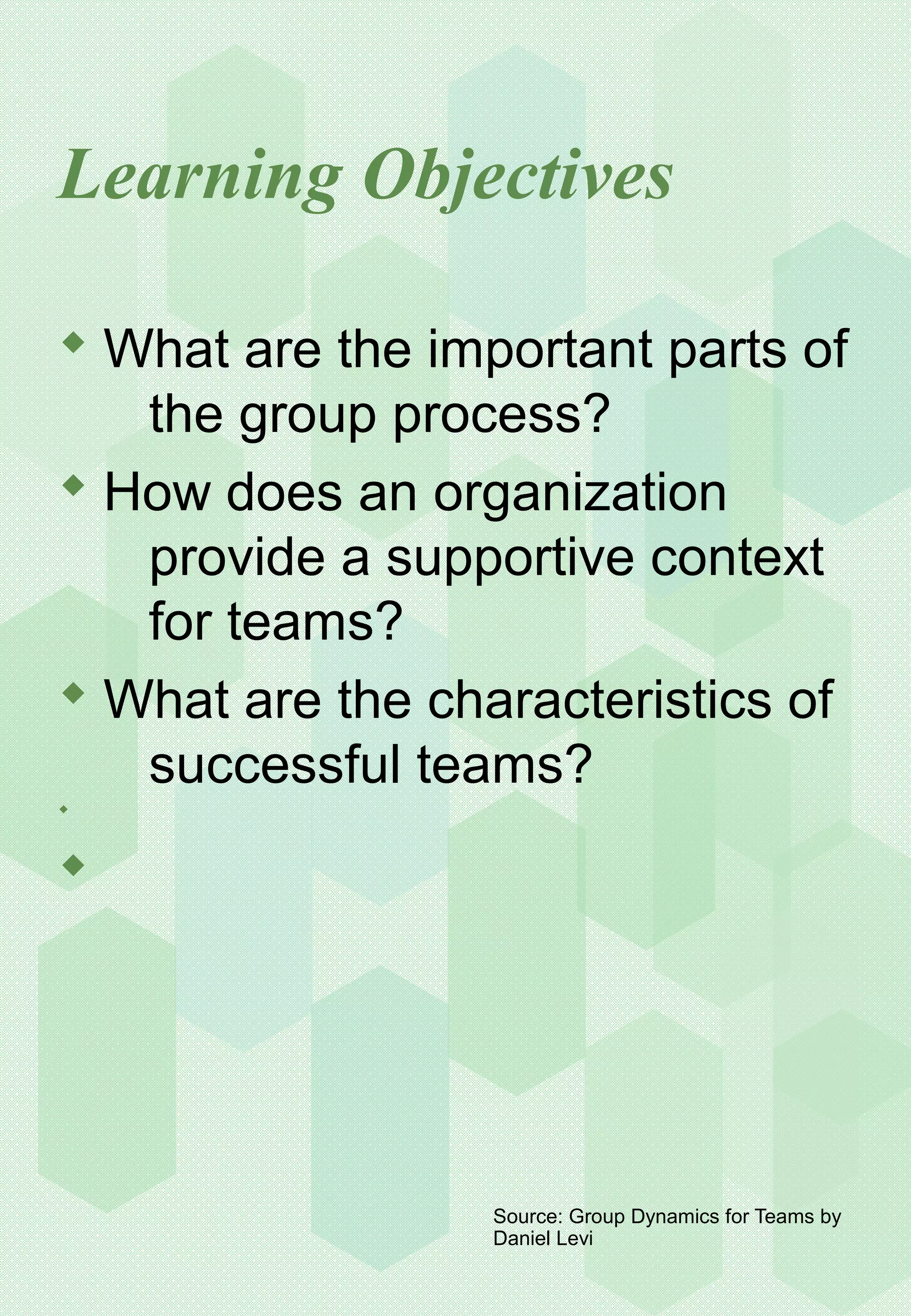 Defining team success (chapter 2) odp | ODP
