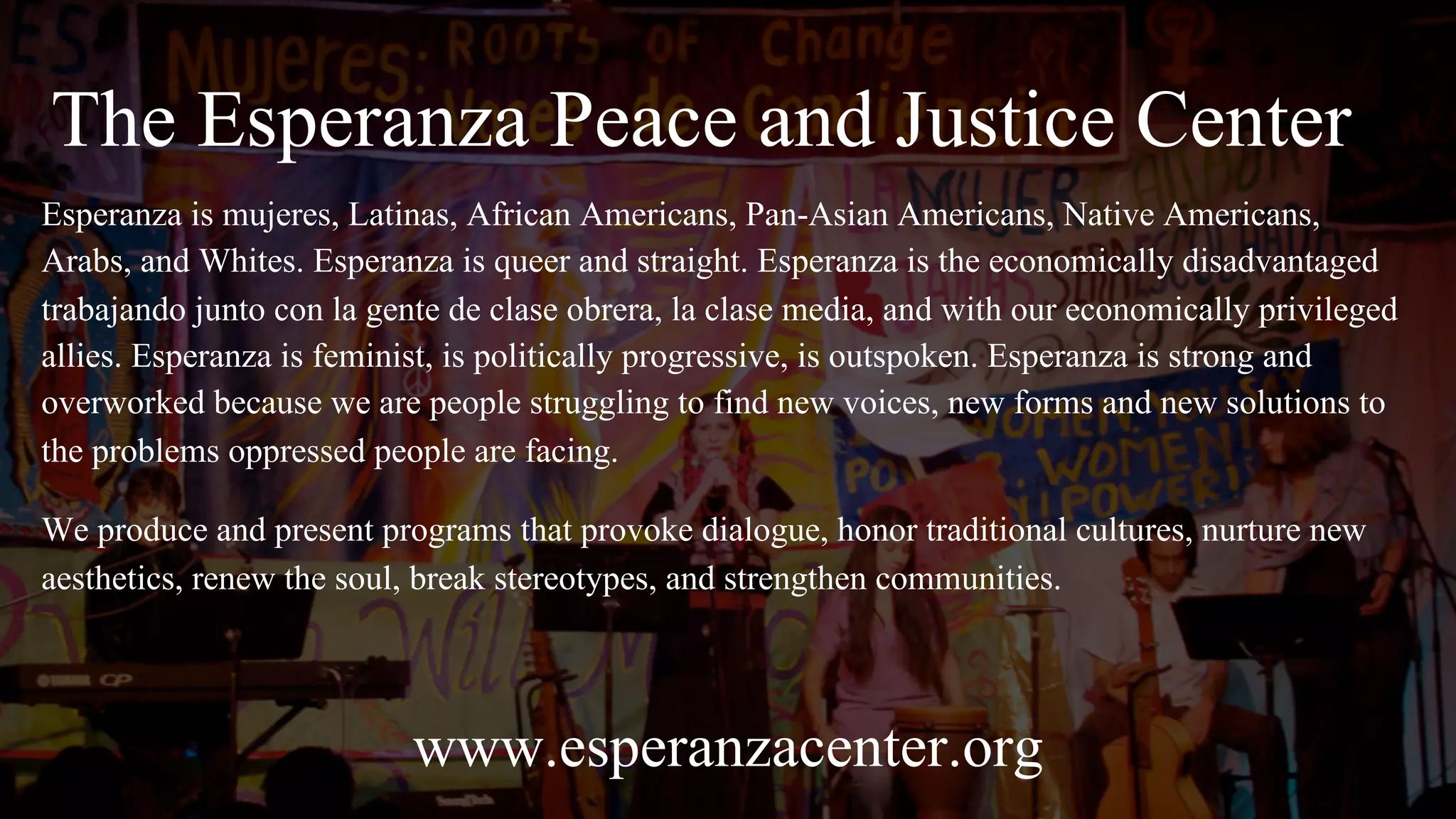 Defining the Archive on Our Terms A Look at the Esperanza Peace and