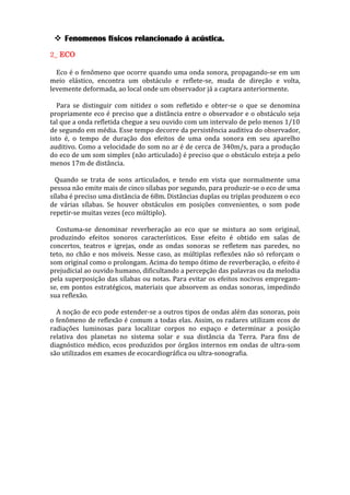 DefiniçãO De AcúStica