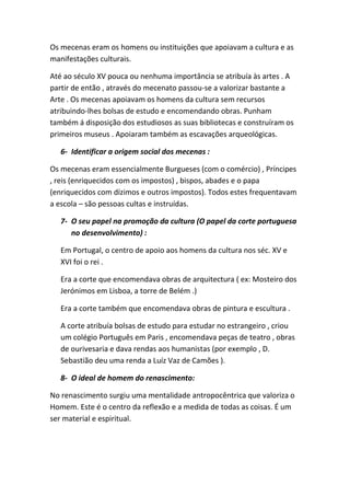 Renascimento - História