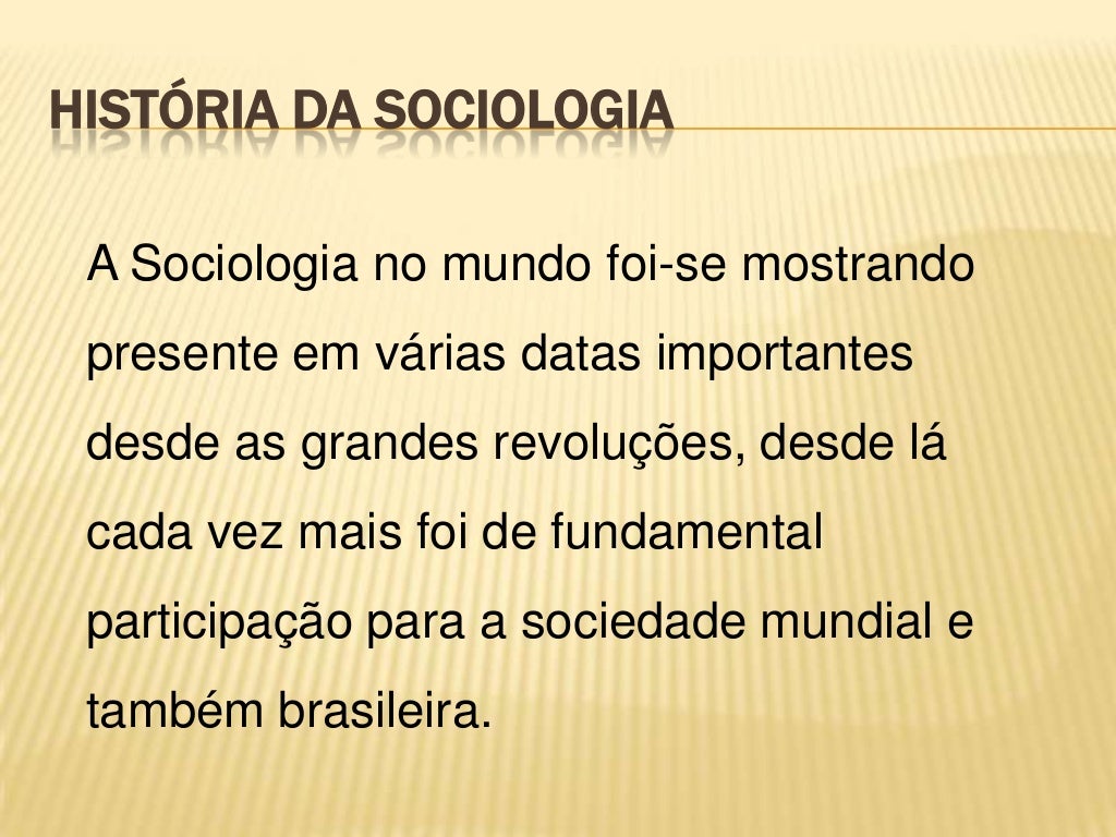Dos Muitos Conceitos Válidos Sobre A Sociologia Podemos Dizer Que