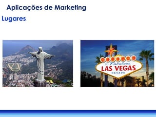 Lugares
Aplicações de Marketing
 