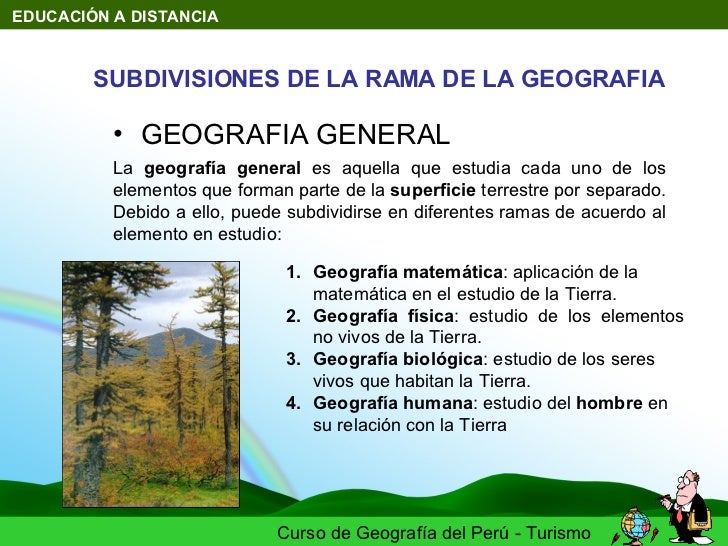 Definiones De Geografia