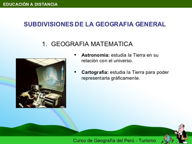 Definiones De Geografia