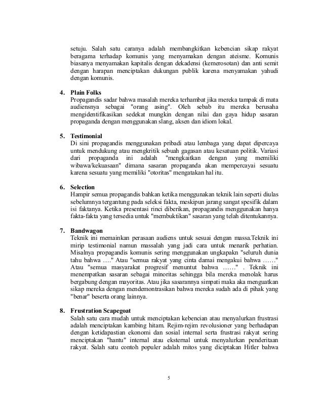 Definisi Propaganda