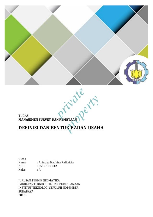 Definisi Dan Bentuk Badan Usaha